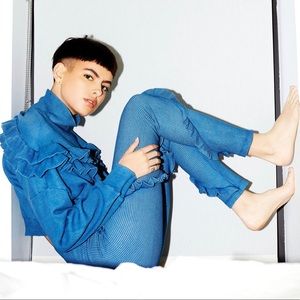 Kurt Lyle “Robin” thermal legging in Indigo 💙